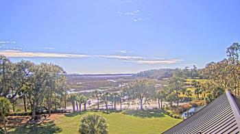 Weather camera view of Callawassie Island Club.