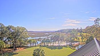 Weather camera view of Callawassie Island Club.