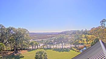 Weather camera view of Callawassie Island Club.