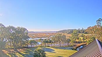 Weather camera view of Callawassie Island Club.