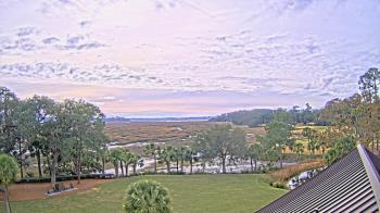 Weather camera view of Callawassie Island Club.