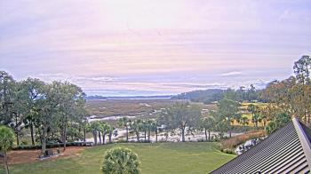 Weather camera view of Callawassie Island Club.