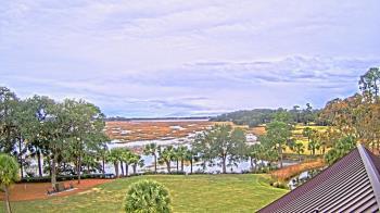 Weather camera view of Callawassie Island Club.