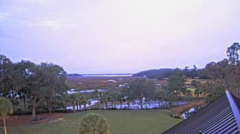 Weather camera view of Callawassie Island Club.