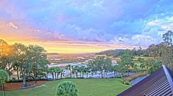 Weather camera view of Callawassie Island Club.