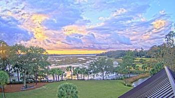 Weather camera view of Callawassie Island Club.