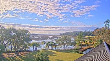 Weather camera view of Callawassie Island Club.