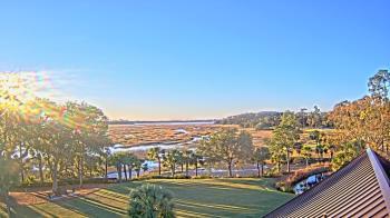 Weather camera view of Callawassie Island Club.