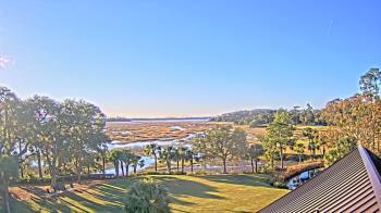 Weather camera view of Callawassie Island Club.