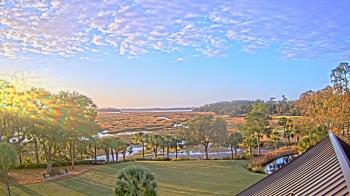 Weather camera view of Callawassie Island Club.