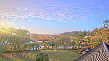 Weather camera view of Callawassie Island Club.