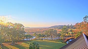 Weather camera view of Callawassie Island Club.