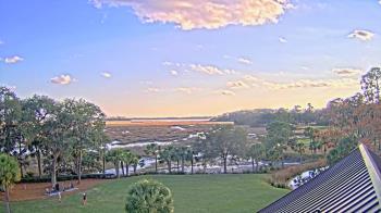 Weather camera view of Callawassie Island Club.