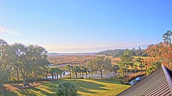 Weather camera view of Callawassie Island Club.