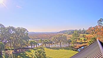 Weather camera view of Callawassie Island Club.