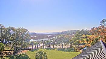 Weather camera view of Callawassie Island Club.