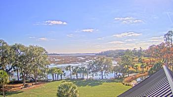 Weather camera view of Callawassie Island Club.