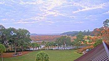 Weather camera view of Callawassie Island Club.