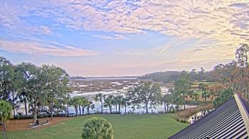 Weather camera view of Callawassie Island Club.