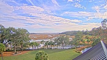 Weather camera view of Callawassie Island Club.