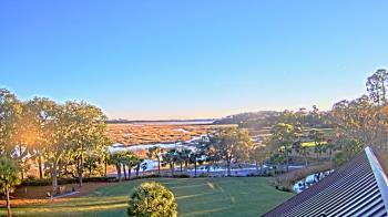Weather camera view of Callawassie Island Club.