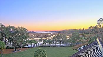 Weather camera view of Callawassie Island Club.