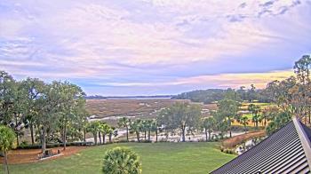 Weather camera view of Callawassie Island Club.