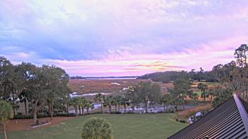 Weather camera view of Callawassie Island Club.