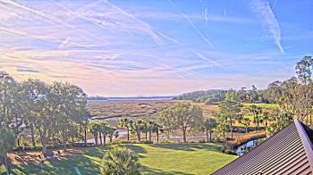 Weather camera view of Callawassie Island Club.