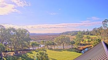 Weather camera view of Callawassie Island Club.