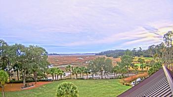 Weather camera view of Callawassie Island Club.