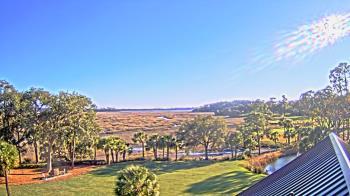 Weather camera view of Callawassie Island Club.