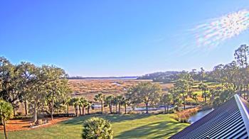 Weather camera view of Callawassie Island Club.