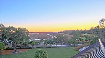 Weather camera view of Callawassie Island Club.