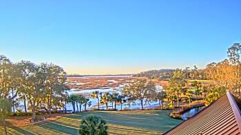 Weather camera view of Callawassie Island Club.