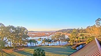 Weather camera view of Callawassie Island Club.