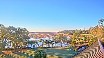 Weather camera view of Callawassie Island Club.