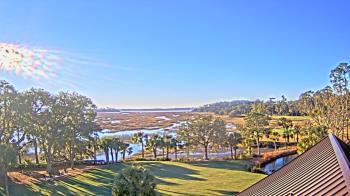 Weather camera view of Callawassie Island Club.