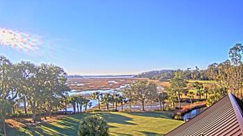 Weather camera view of Callawassie Island Club.