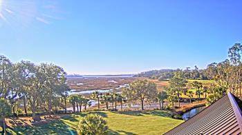 Weather camera view of Callawassie Island Club.