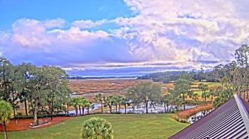 Weather camera view of Callawassie Island Club.