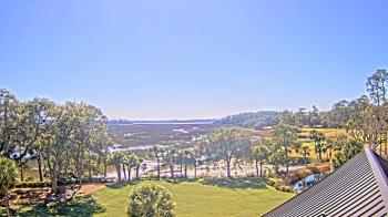 Weather camera view of Callawassie Island Club.
