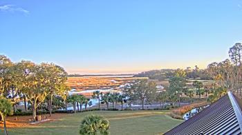 Weather camera view of Callawassie Island Club.