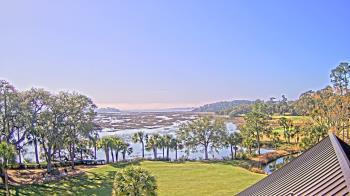 Weather camera view of Callawassie Island Club.