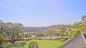 Weather camera view of Callawassie Island Club.