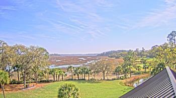 Weather camera view of Callawassie Island Club.