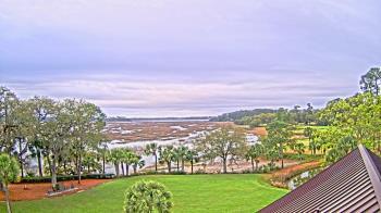 Weather camera view of Callawassie Island Club.