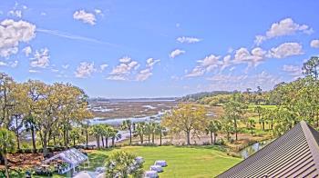 Weather camera view of Callawassie Island Club.