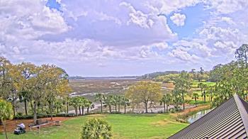 Weather camera view of Callawassie Island Club.