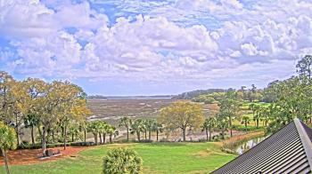 Weather camera view of Callawassie Island Club.
